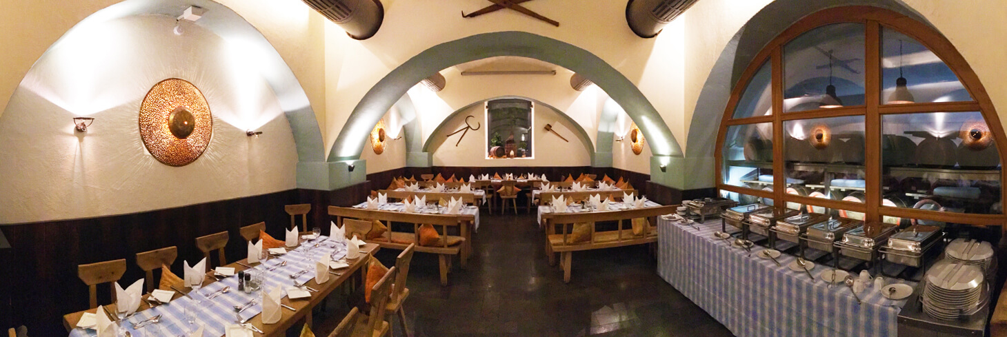 Abbildung: Der Bierkeller im Pschorr am Viktualienmarkt